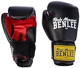 Benlee Rocky Marciano Rodney - Guante de boxeo (PVC), color negro/rojo,...