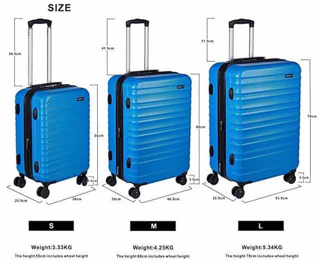 amazon basic maletas